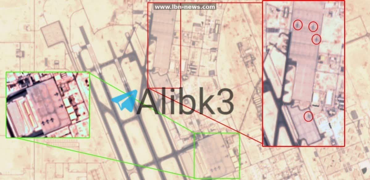 Satellite images show U.S. and Qatari aircraft at Al Udeid