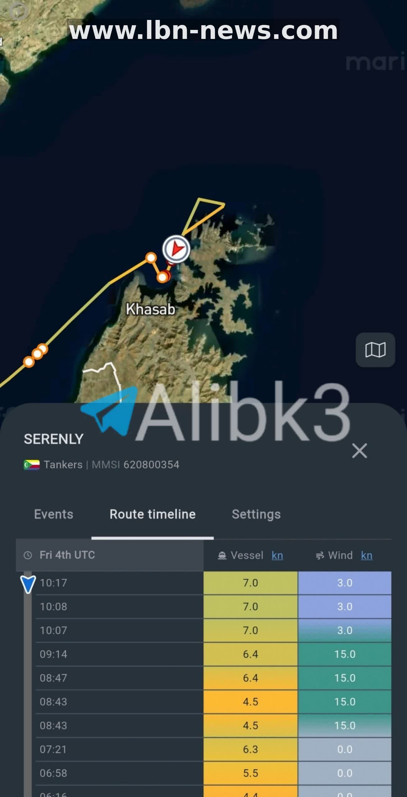 Two Qatari tankers turn back after Hormuz warning