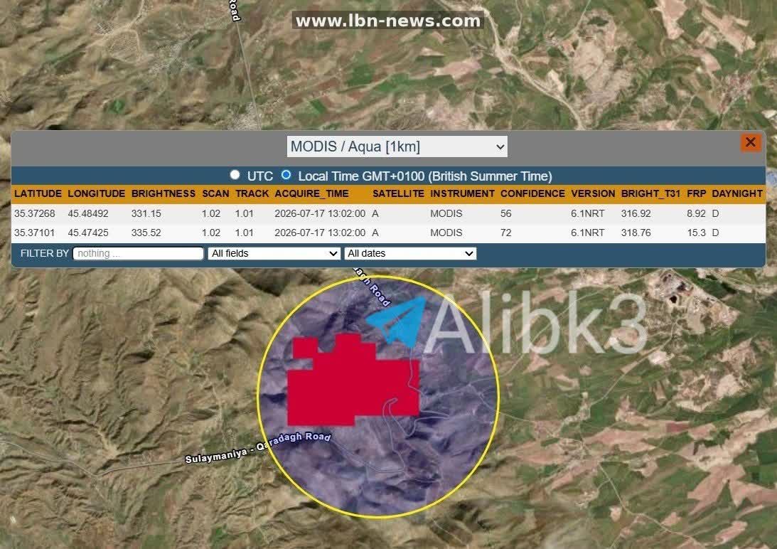 Major fires in Iranian opposition camp in Iraq