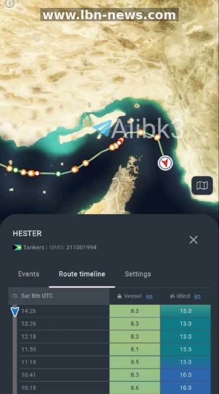 Two China-linked tankers safely cross the Strait of Hormuz