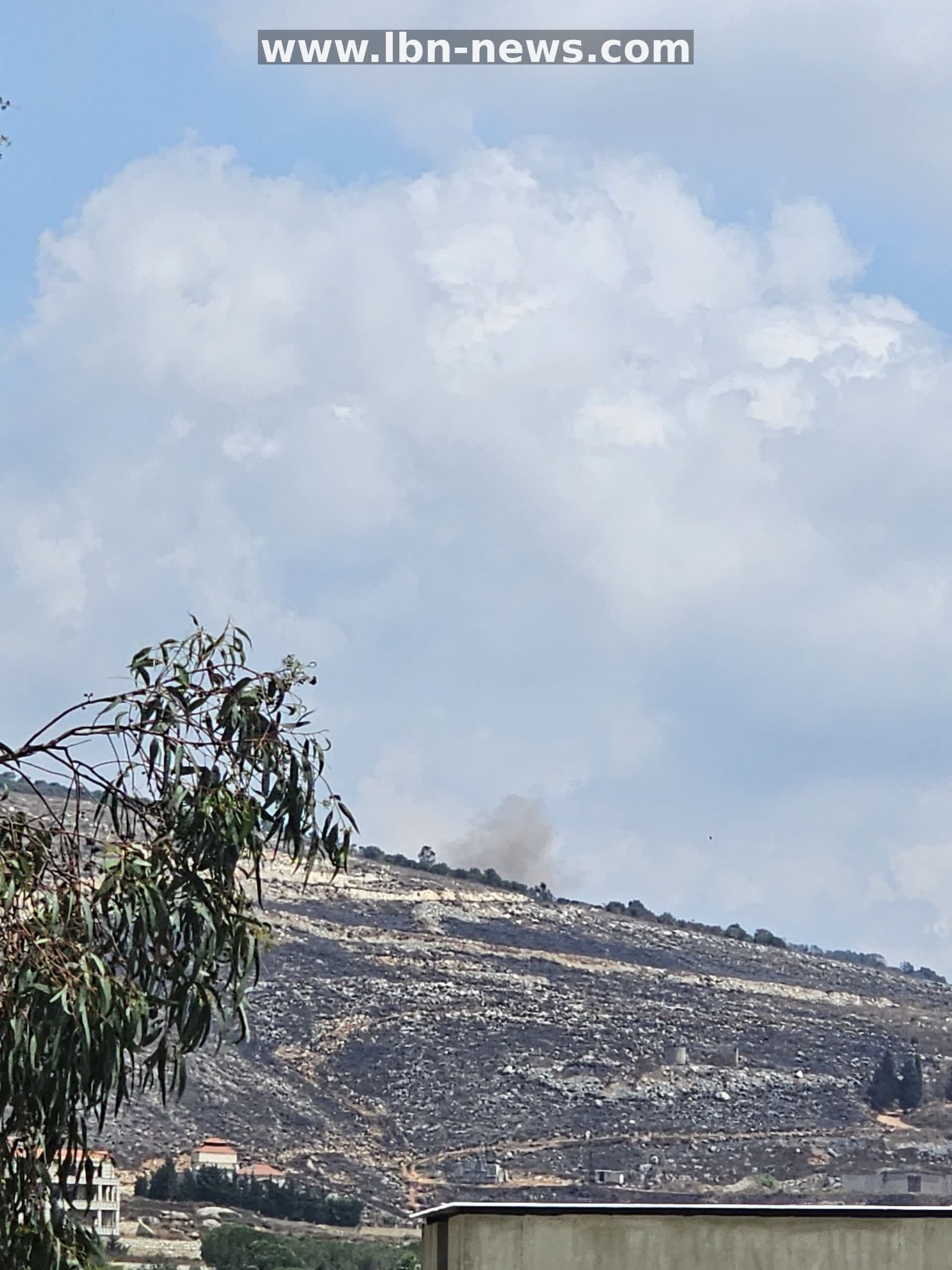 Drone drops explosive materials on Ali Al-Taher hill